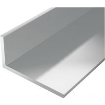 Profil d'angle en aluminium 2000/25x15mm argent