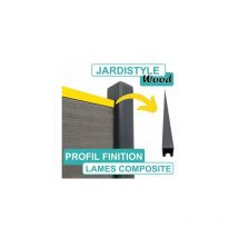 Profil de Finition Aluminium pour Clôture Composite