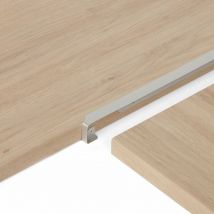 Profil de jonction d'angle gris L.67 x l.2.8 cm - Centrale Brico