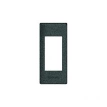 Plaque living light Bticino anthracite - 1 module Bticino cofrel ARDLND4811AR