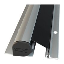 Athmer - Profil de protection Rollo NR-25 L.1925mm bg argent.Rollo noir