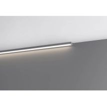 Iperbriko - Profil d'éclairage led pour salle de bain Walk 1000 mm noir mat