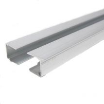 Profil d'obturation couverture polycarbonate l 98 cm ( x 2 pièces) - Coloris - Aluminium, Epaisseur - 16 mm, Longueur - 98 cm