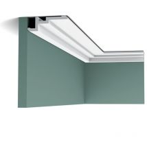 CX196 Corniche plafond Orac Decor - 11,3x4x200cm (h x p x l) - corniche décorative polymère Carton 8 pièces