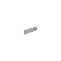 Profil façade aluminium à l'anglaise sur mesure hauteur 70 - Décor : Blanc Hettich