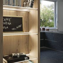 Profil led pour tablette verre - Longueur : 563 mm - Puissance : 3,9 w - l&s