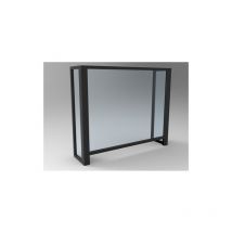 Profil habillage U75 Noir Noir Laqué granité