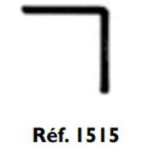 Profil L Pvc Blanc 2.6m – Dimensions 15x15mm – Pour Espaces Confinés – Épaisseur 1mm – Finition Lisse Pour Coupe Nette – Prunier Sarl
