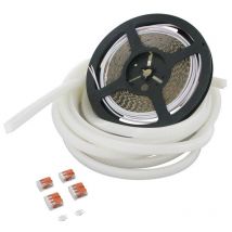 Profil lumineux - Alimentation : Avec - Longueur : 5000 mm - Puissance : - - Fixation : - - Couleur de la lumière : Blanc neutre - Indice de