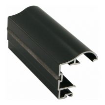 Profil poignée esprit 19 mm - Décor : Noir - Longueur : 5100 mm Seed