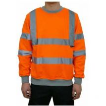 Warn-Sweatshirt Sven Gr. s orange - Profil