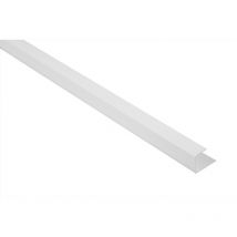 Profilé en u Logement Côté inégal pvc 12,5mm Lemal PT5: 10 Mètres / 5 Bandes