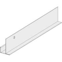 Eurocoustic St Gobain - Profilé F Pour Panneau De 1,3 Cm - 300 Cm Pour Dalle Plafond - Eurocoustic