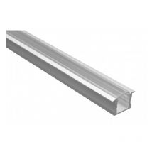 Ecolife Lighting - Profilé led - Série T15 - 1,5 mètre - Diffuseur transparent