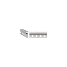 Mat Inter - Profiles fixmi arret alu anodise argent mat Epaisseur: 12.5 mm - Longueur profilé: 2m50