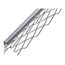 Profilexxl - Kantenprofil Putzprofil 10 mm Silber, 25 Stück - 200cm