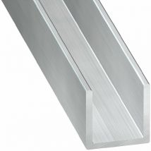 Targa in alluminio anodizzato 10 x 13 x 10 x 1,5 mm int.10 1 mt - Cqfd