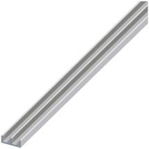 Profilo Ad Uu Alluminio Argento Satinato Mm. 18x20x1 Mt. 2
