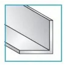 Profilo Angolare Alluminio Argento Barre Mt. 2 Mm. 15X1 Cf.10Pz