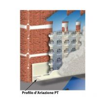 Profilo beta pt per membrana bugnata in hdpe mt 2