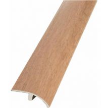 Profilo curvo per laminato e parquet 'unisystem' anodizzato argento