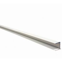 Profilo di chiusura per piastra in policarbonato cellulare spessore 32 mm Bianco, l: 98 cm