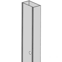 Profilo di compensazione +2cm h 198 ricambio box porta doccia mod. Ready