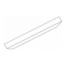 Placca ol 90 bianco L.3000mm Geze