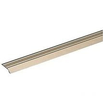 490546 Profilo di livellamento autoadesivo alluminio, anodizzato color sabbia 900 x 30 mm - Alberts
