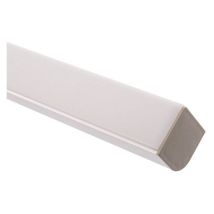 Ledkia - Profilo in Alluminio ad Angolo con Copertura Continua per Strisce led fino a 20mm Coperchio Traslucido 90o 20 m