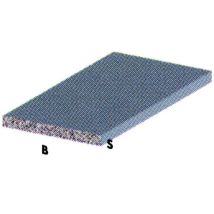 Profilo Alluminio '''piatto''' Argento Lucido 25x2mm 2mt (752/93)