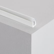 Profilo in PVC 1m per Neón LED 11 W/m RGB 220V AC 60 LED/m Semicircolare 180o IP67 Taglio ogni 100 cm 1 m
