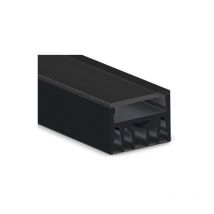 Profilo led premium ad alte prestazioni - 2 m - nero