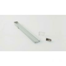 Profilo alluminio 2mt per striscia led diffusore trasparente barra/strip/3e - Nobile Illuminazione