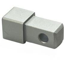 Profilo rivestimento – 10 mm alluminio anodizzato color argento capsula