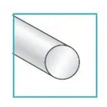 Profilo Tondo Alluminio Argento Barre Mt. 2 Mm. 8 Cf.10Pz