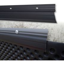 Profilés recouvrement Barre protection pour feuille excroissances pvc 65x10mm Lemal PT6: 40 Mètres / 20 Bandes