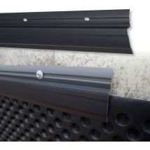Profilés recouvrement Barre protection pour feuille excroissances pvc 65x10mm Lemal PT6: 2 mètres / 1 bande