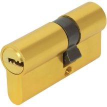 Profilzylinder Schließzylinder homer 31/31 Zylinderschloss 5 Schlüsseln Gold