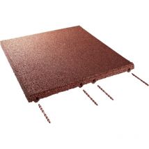 Profimat Fallschutzplatten 50 x 50 x 3 cm oxydrot Matten Fallschutzmatten