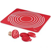 Proflex kit pâtisserie nutella : jeu de tampon + tapis (x4)