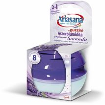 Ariasana – Deumidificatore e profumatore usa e getta – Capacità 45 g – Fino a 8 settimane di profumo – Guzzini