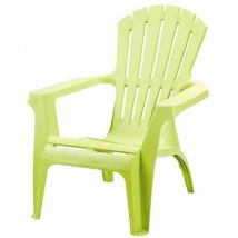 Dolomiti Deckchair, lime green Vollkunststoff
