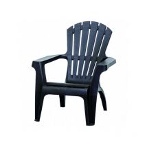 Progarden Deckchair Dolomiti anthrazit Stapelstuhl Gartenstuhl Stapelsessel