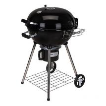 Progarden - Barbecue à charbon D57 avec couvercle sur roues
