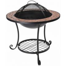 Progarden - Fire Bowl with Mosaic 58x44 cm