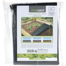 ProGarden Gartenvlies gegen Unkraut – 2 x 5 m – Polyethylen – 100 g/m²