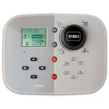Programador Riego Toro Tempus 6 Estaciones Interior 220v El Nuevo E Innovador Controlador Serie Tempus De Toro Cuenta Con Funciones De Ahorro De Agua