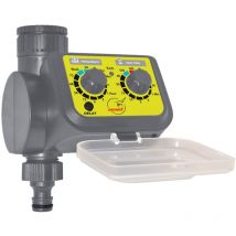 Jardibric - Programmateur d'Arrosage réglage mécanique PNR11 Réglable de 0.5 à 8 Bars 10 Cycles par Jour Durée de 5 à 60 Minutes Fréquence de 30