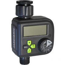 Jardibric - Programmateur d'Arrosage Digital avec 36 Départs Programmables Fonction Manuel et Rain Delay Débit 1320 L/h Pression 0,5 à 8 Bar